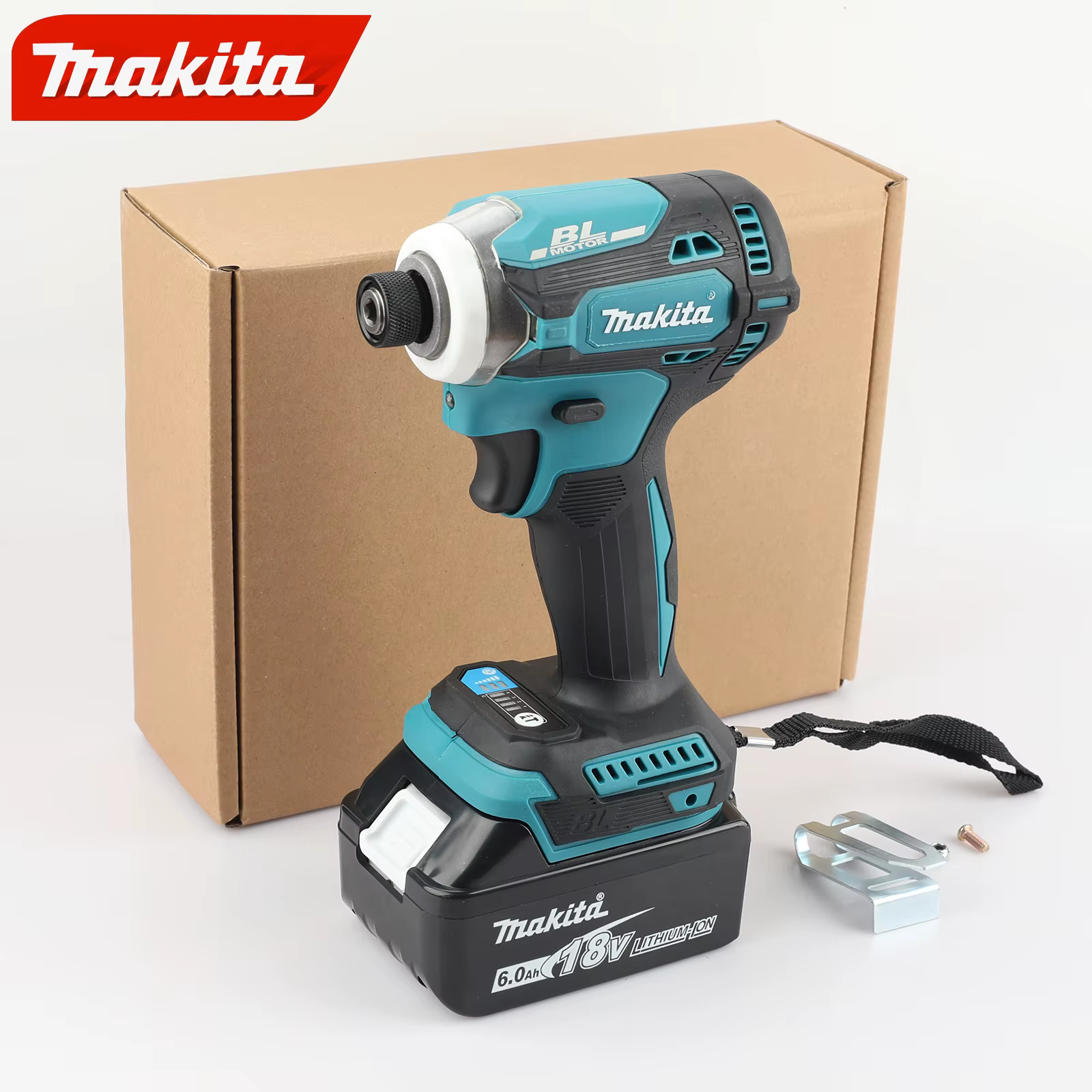 Perceuse sans fil Makita DTD171, perceuse à batterie, visseuse sans balais 18V, tournevis électrique, perceuse à percussion, outil électrique