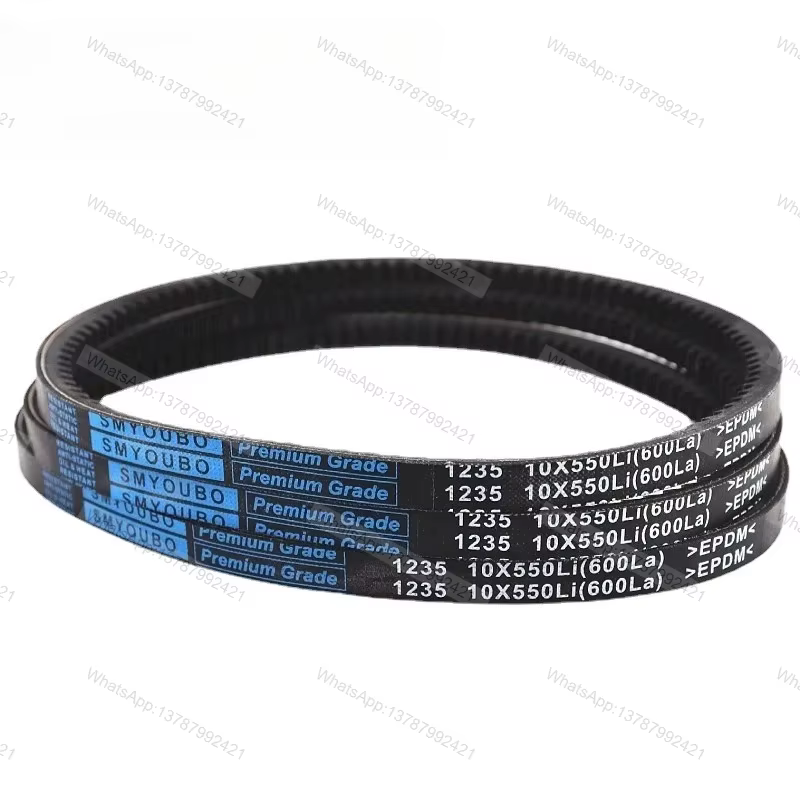 Courroie trapézoïdale dentée 13X500Li 13X510 13X530 13X560 13X580 13X600Li 13X610 13X620 13X630 13X650 pour convoyeur