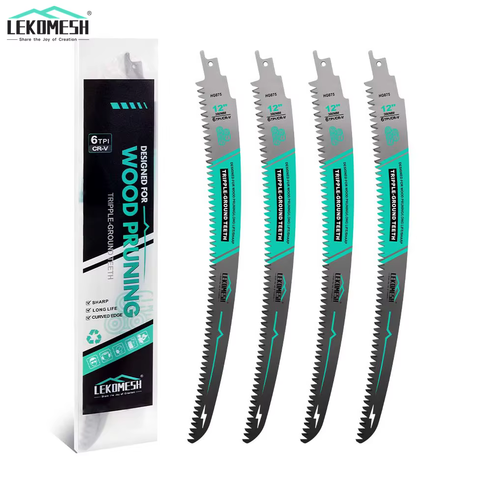 LEKOMESH Lame de scie sabre à dents pour la coupe de bois