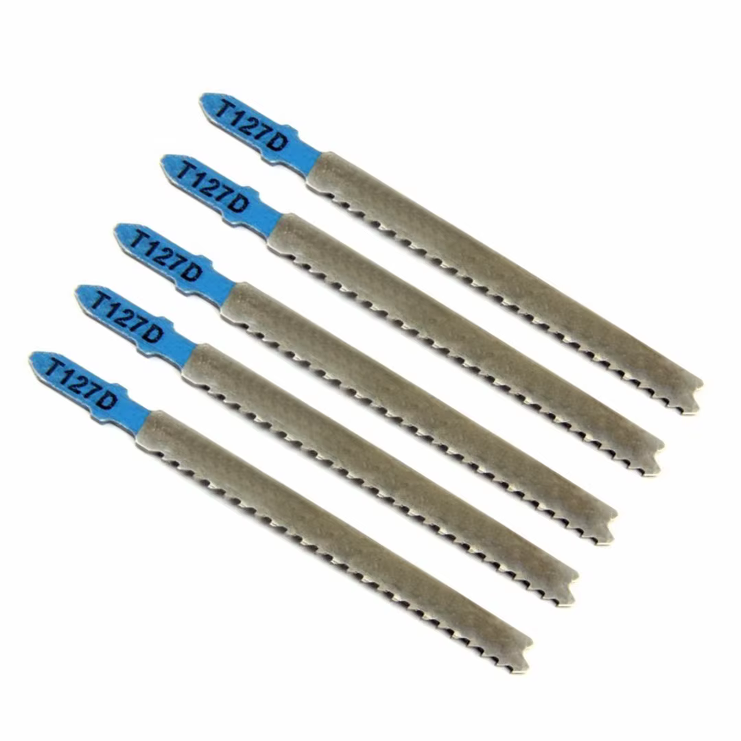 Lames de scie sauteuse incurvées HCS T127D pour la coupe du métal en Aluminium