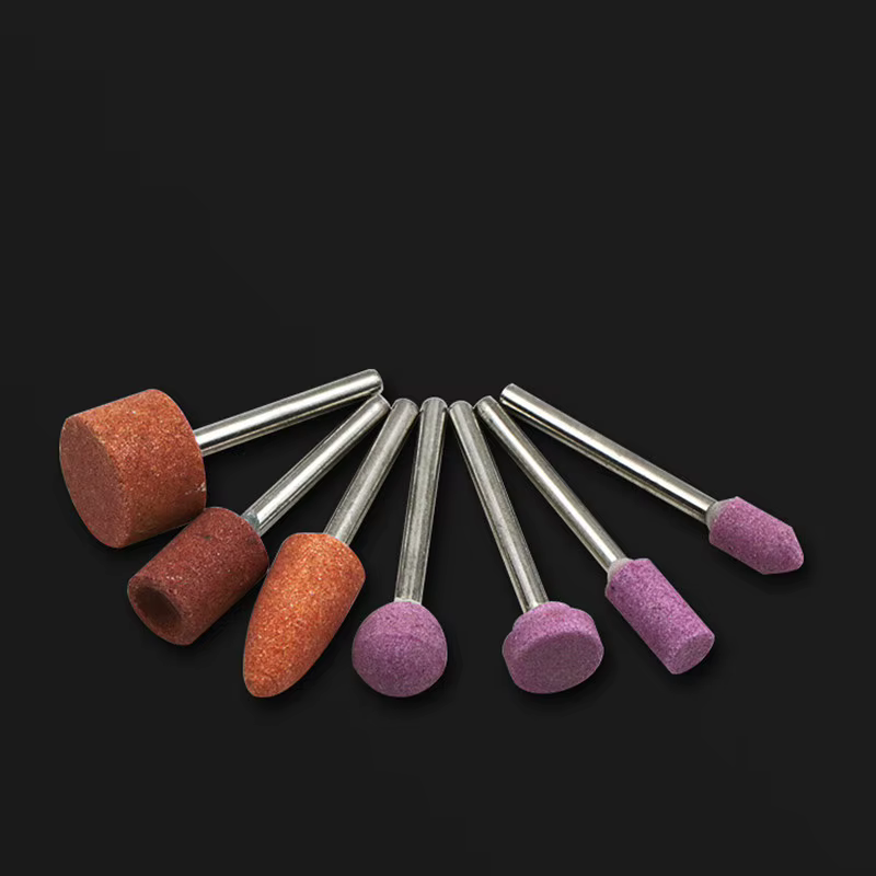 Pierre montée Abrasive pour outils rotatifs Dremel