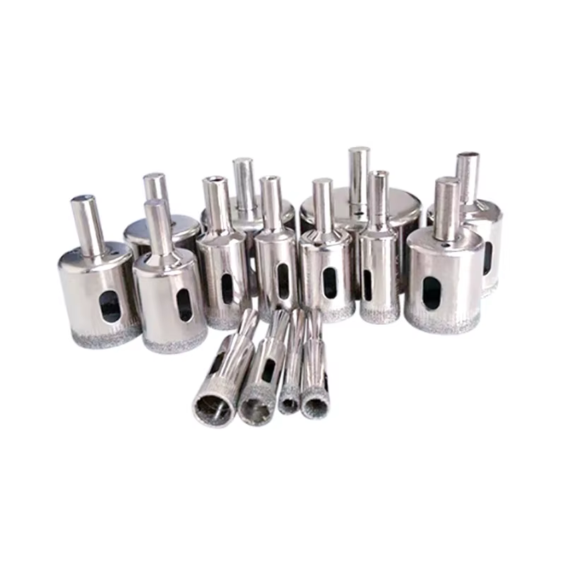 1 pièces 60 65 70 80 85 90 100 110 120mm diamant enduit foret carrelage marbre verre céramique trou scie forets pour outils électriques