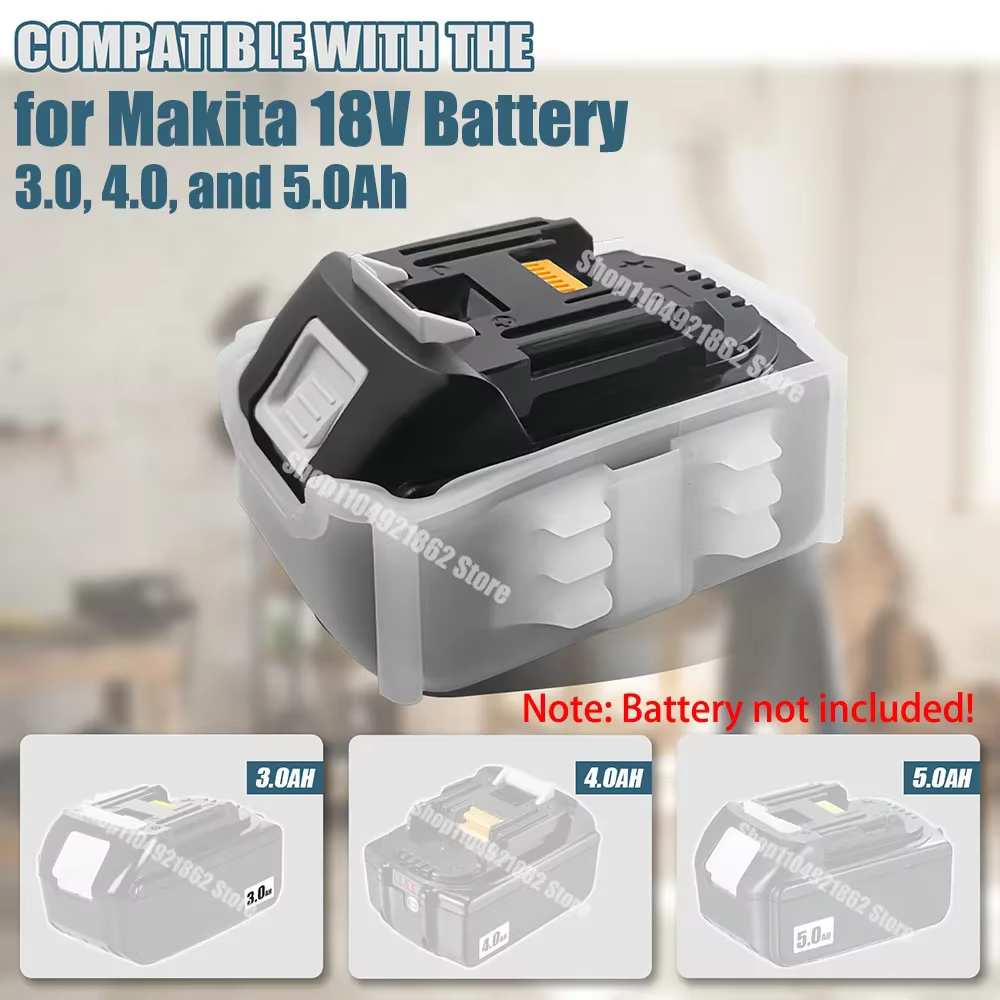 Outil électrique batterie au Lithium Silicone étanche couvercle anti-poussière étui de protection gaine pour Makita 18V