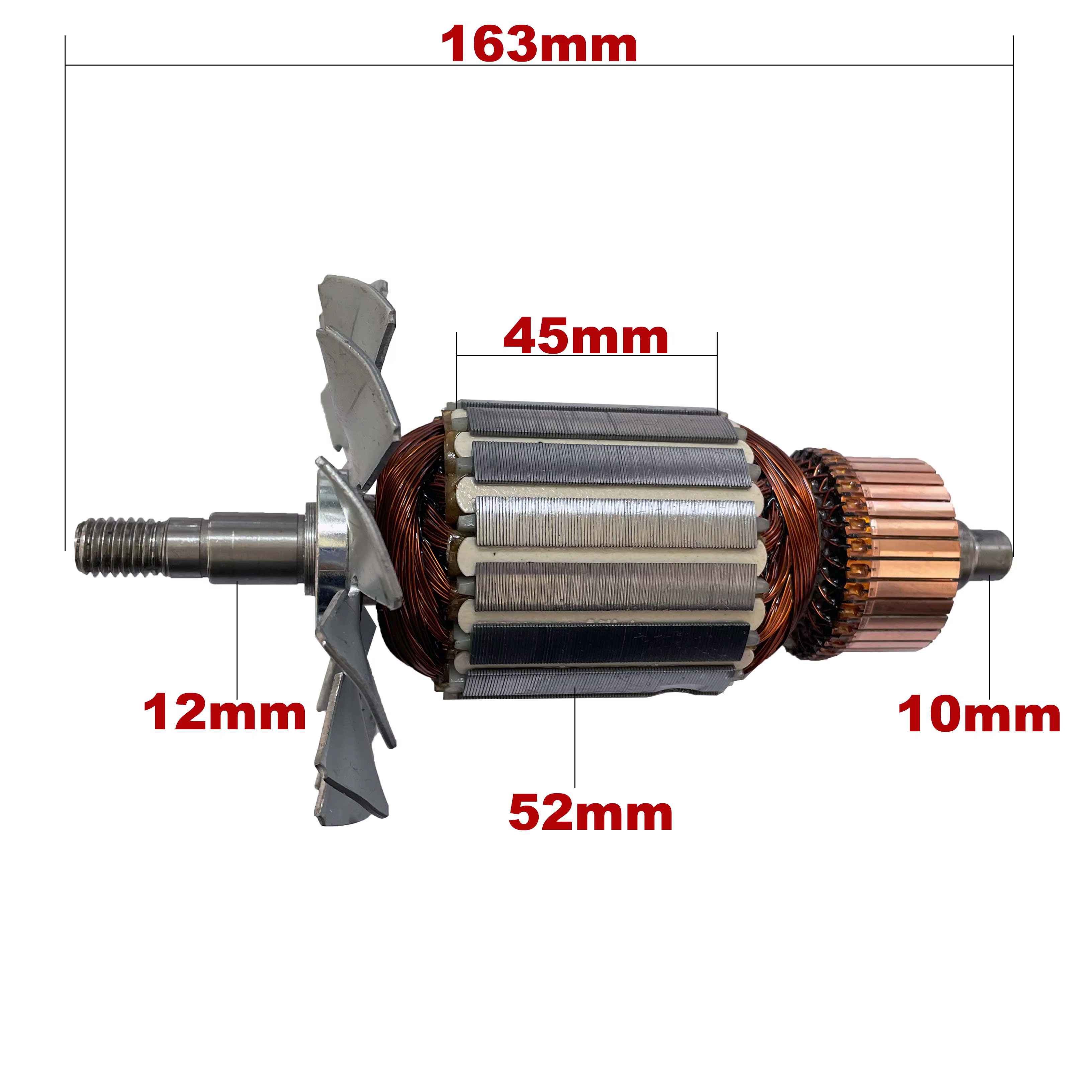 AC 220V 240V SR250 Induit Rotor Scie Circulaire A Main Pièces de rechange