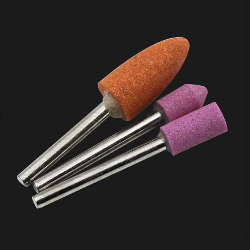 Pierre montée Abrasive pour outils rotatifs Dremel