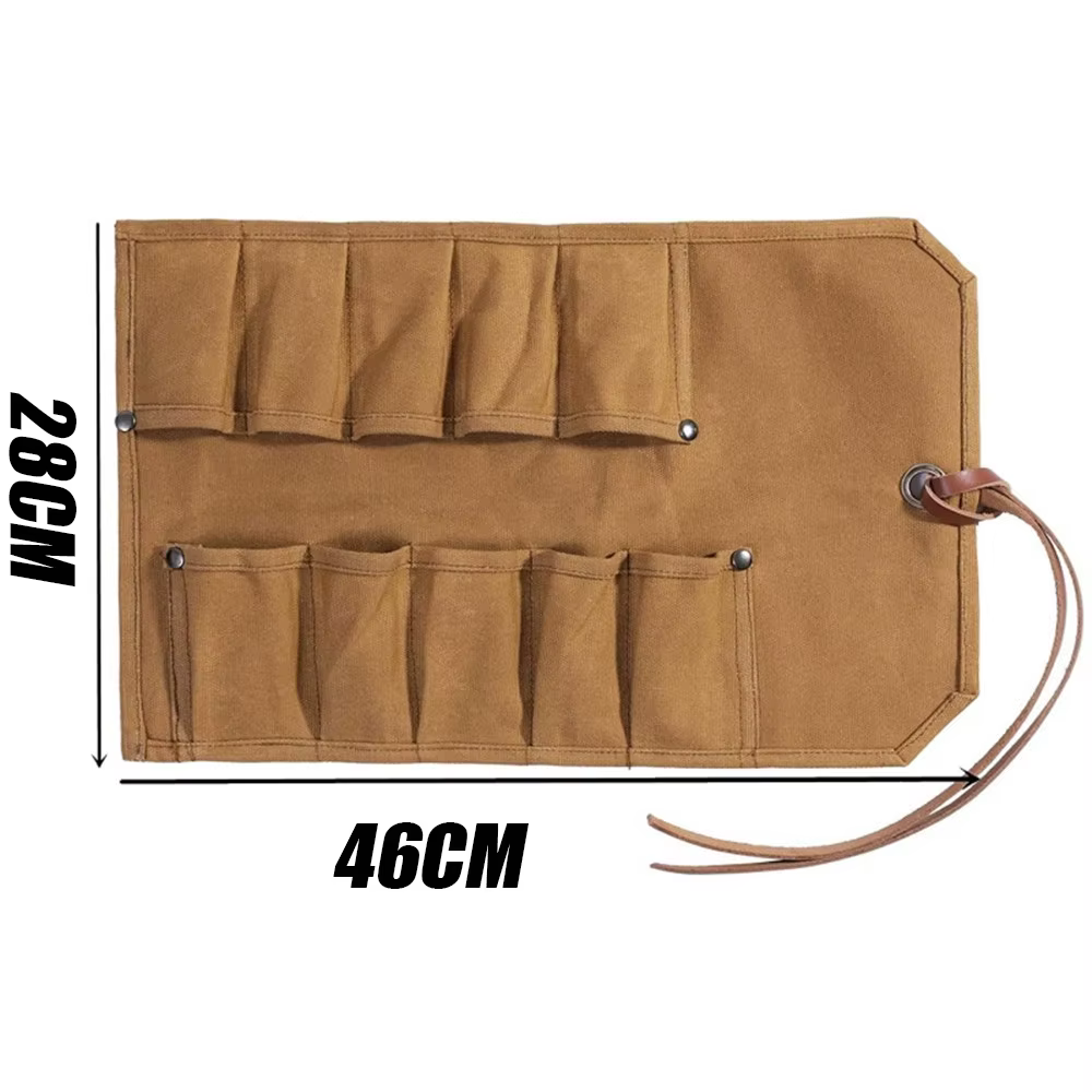 Sac à outils pliable en toile