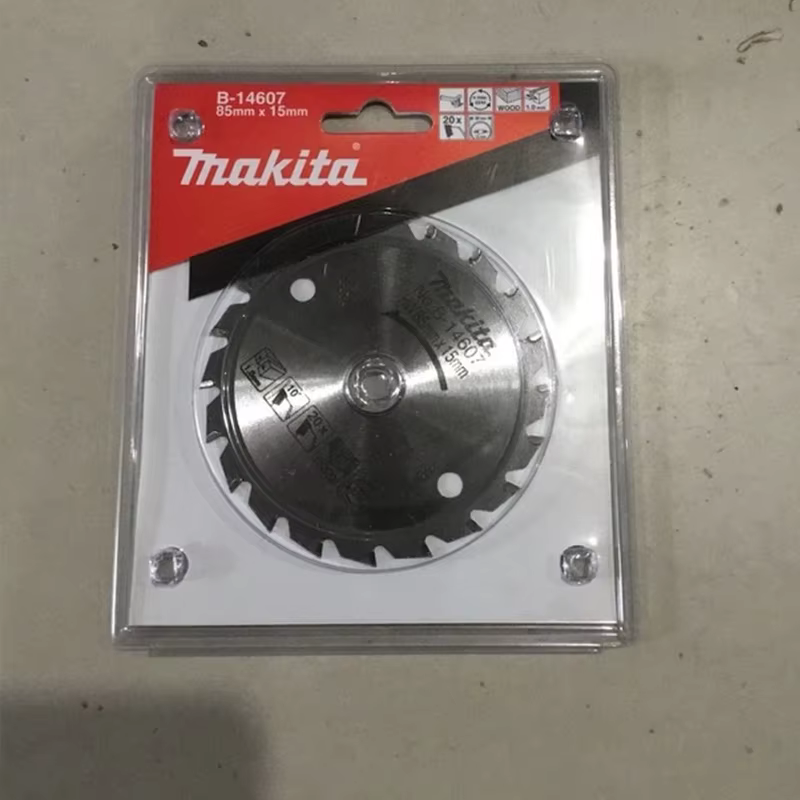 Makita B-14607 Disco HM 85/15/20D lames de scie circulaire haute dureté coupes de bois bords tranchants fixation d'outil à dents multiples