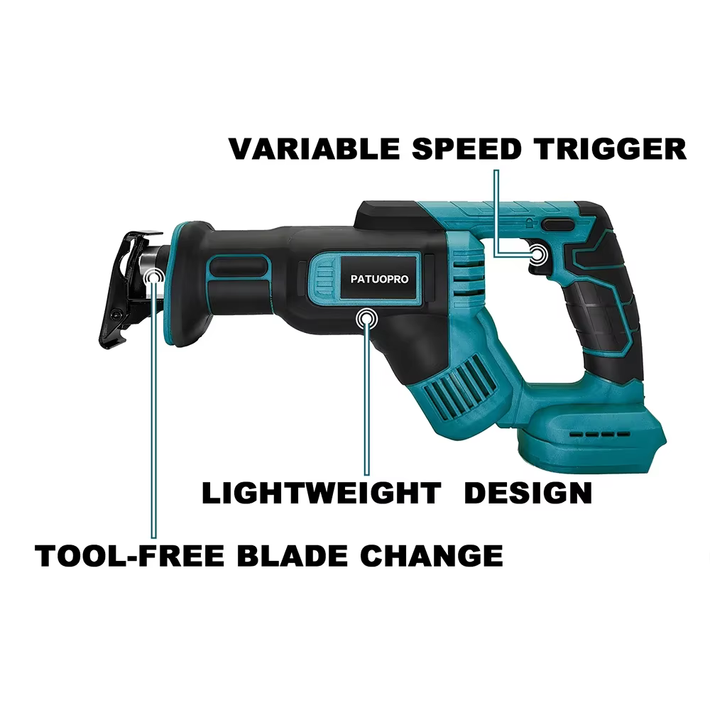 Makita-Scie alternative électrique sans fil