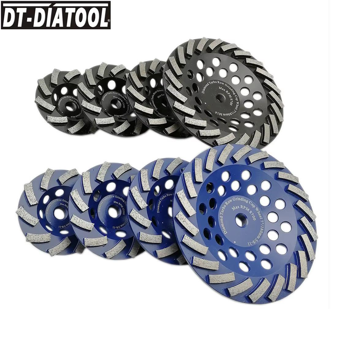Meules DT-DIATOOL pour machine à meuler