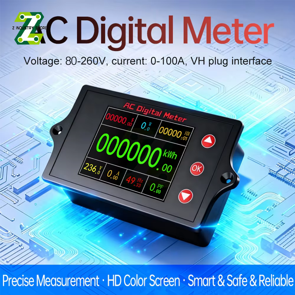 Compteur de puissance multifonction AC
