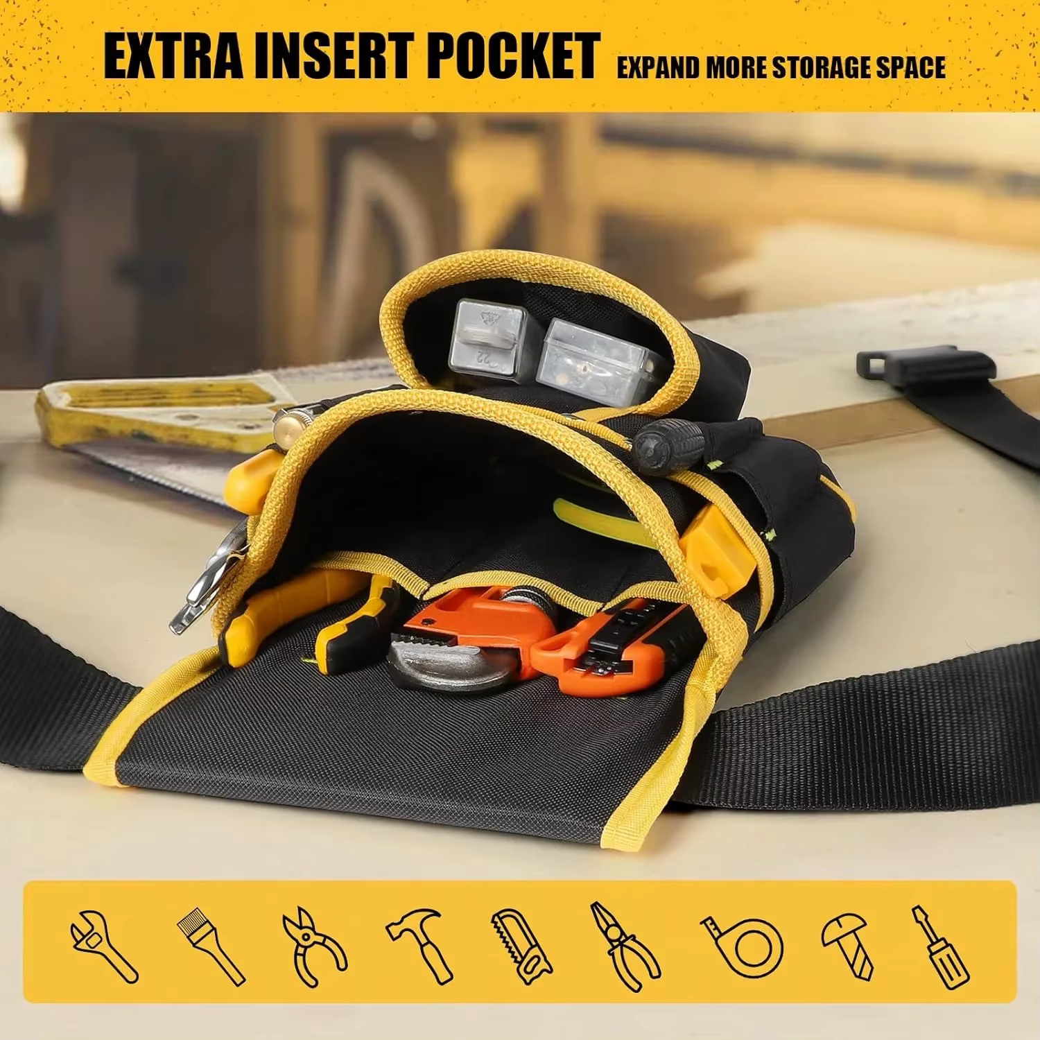 Sac de ceinture porte-outils