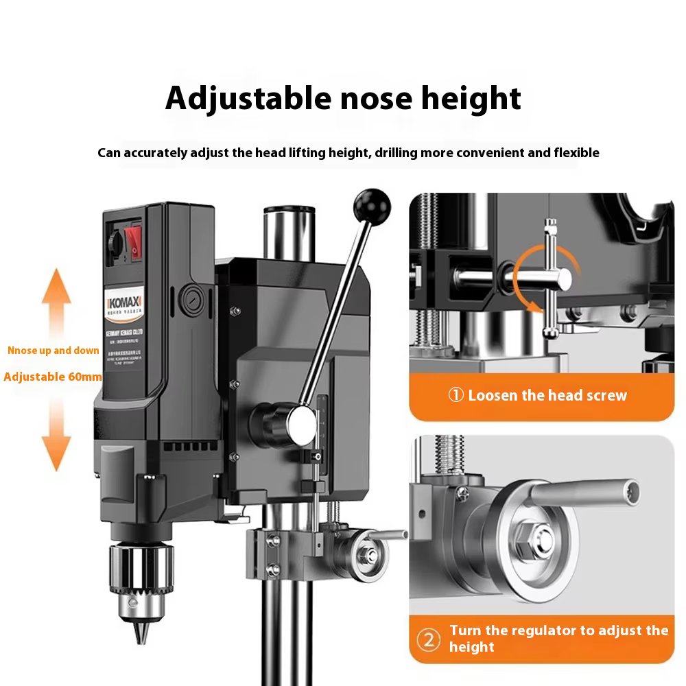 Perceuse d'établi multifonctionnelle 1050W