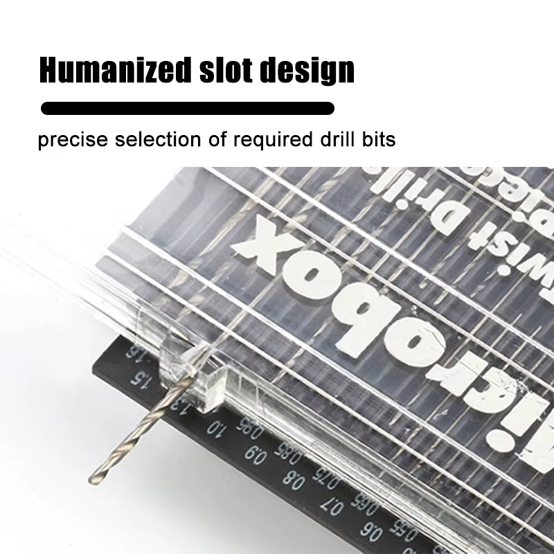 Mini perceuse hélicoïdale de meulage complet 0.3-1.6mm