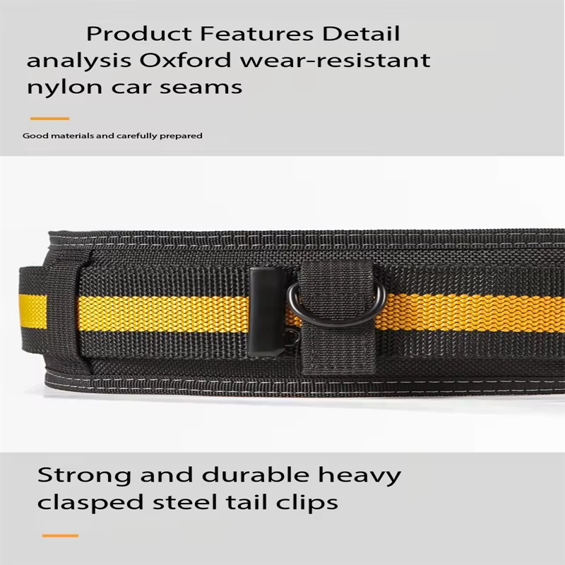 Ceinture de travail TOOLSTACK 1200D Oxford résistante à l'usure avec boucle réglable pour électriciens