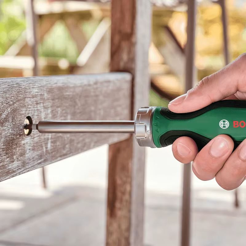 BOSCH – tournevis à cliquet 1600A032V0 + 12 embouts