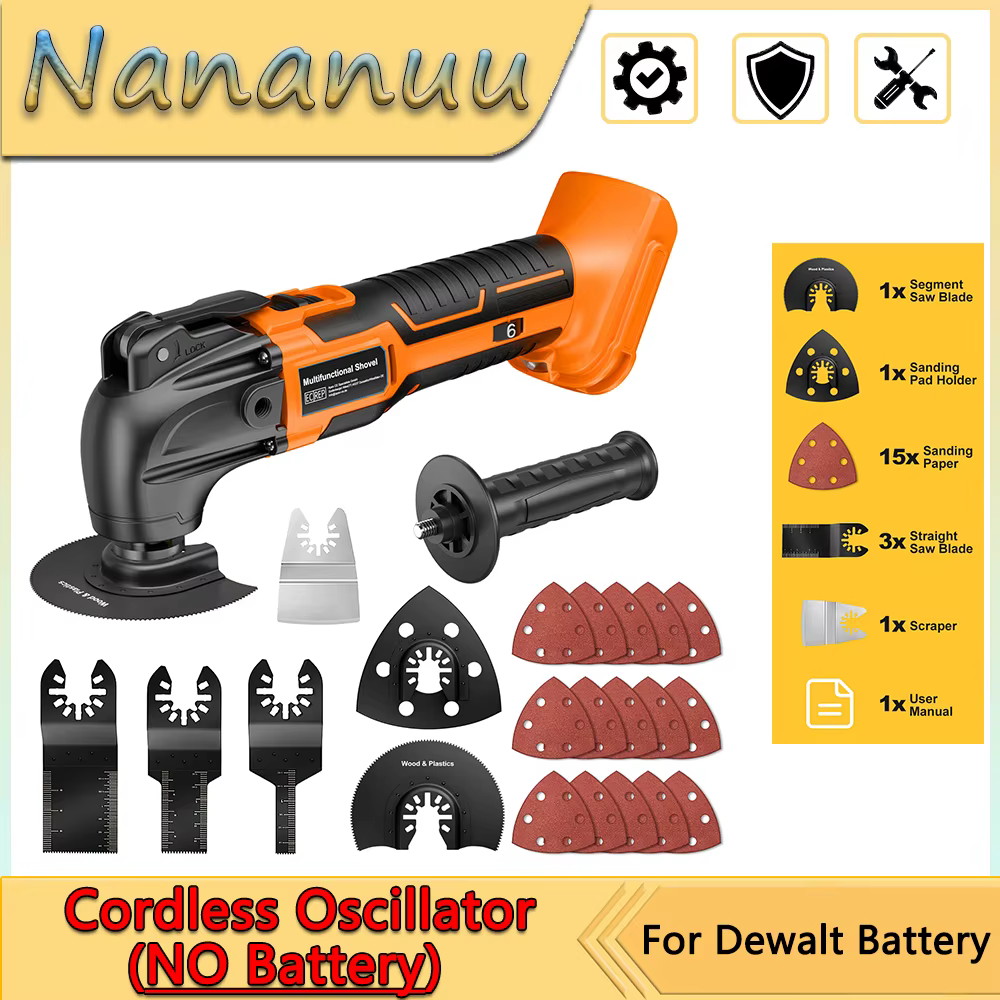 Outil oscillant sans fil Nananuu