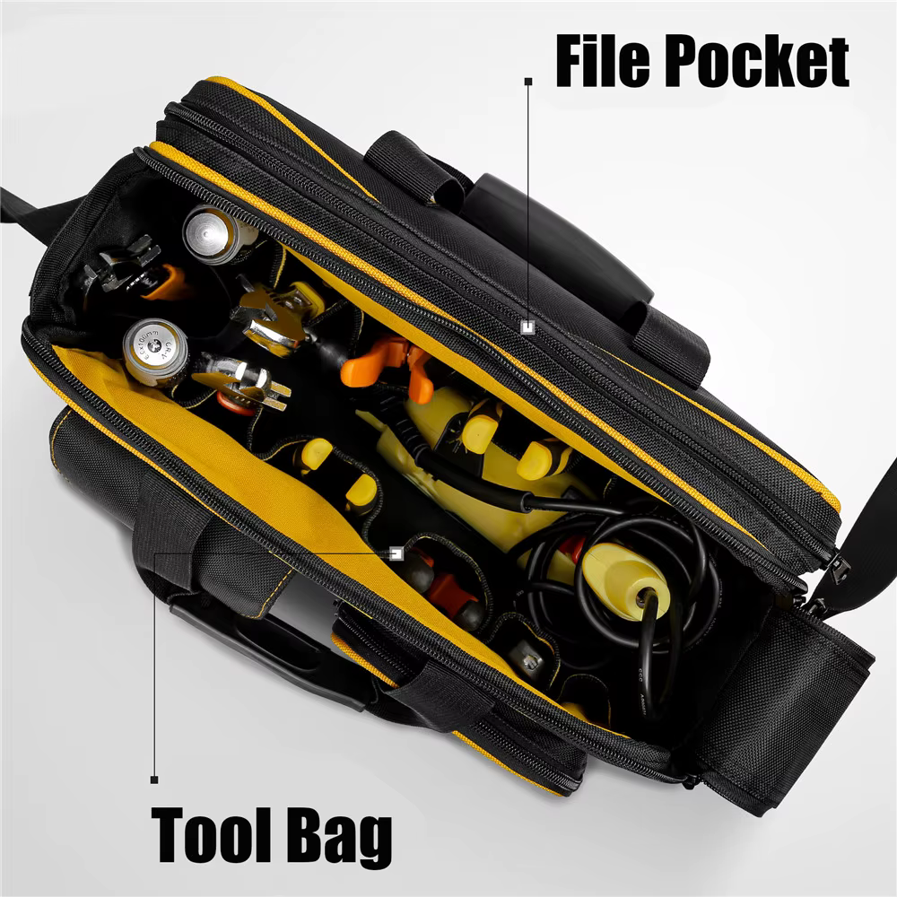 Sac à outils organisateur pour électricien