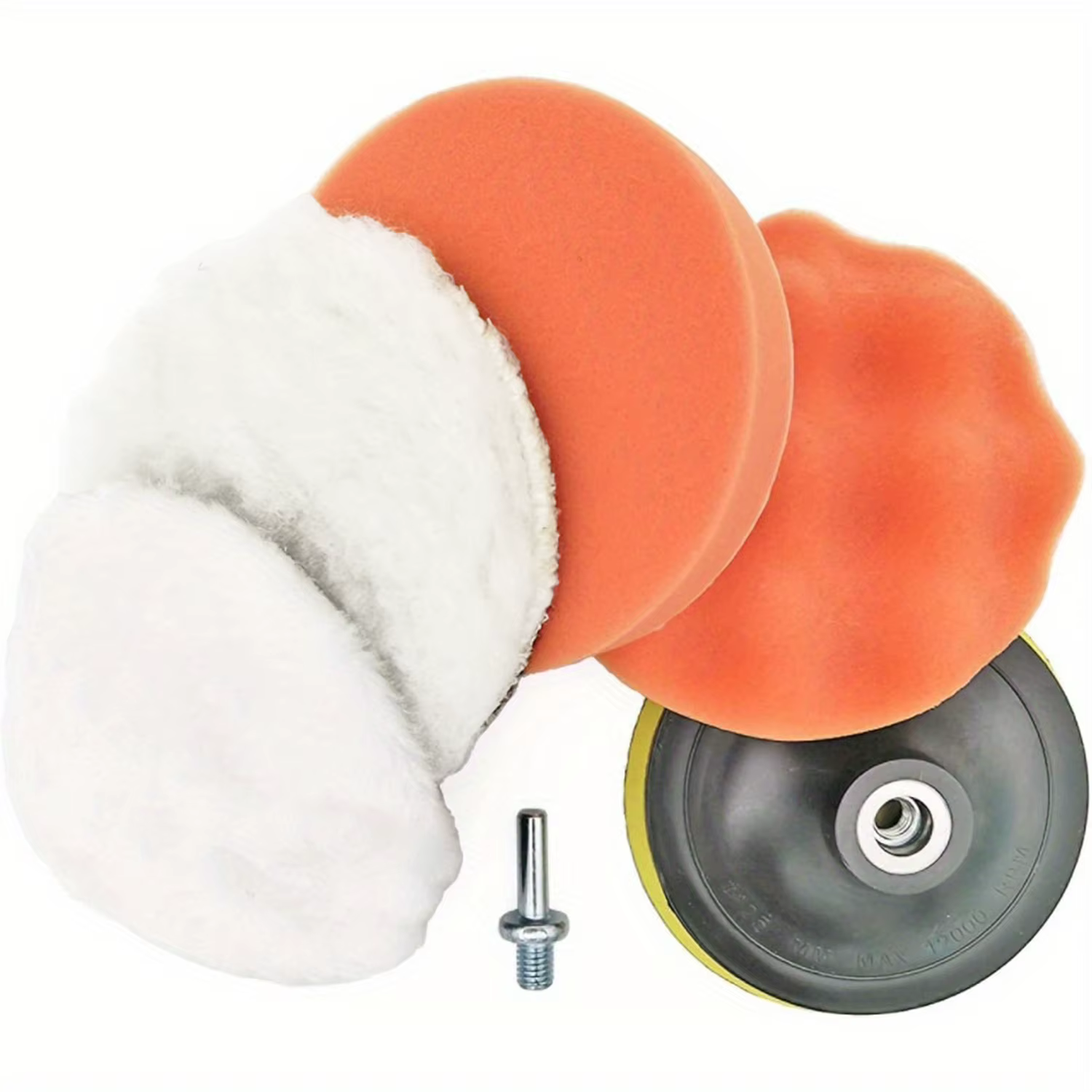 Kit de polissage de voiture 6 pièces