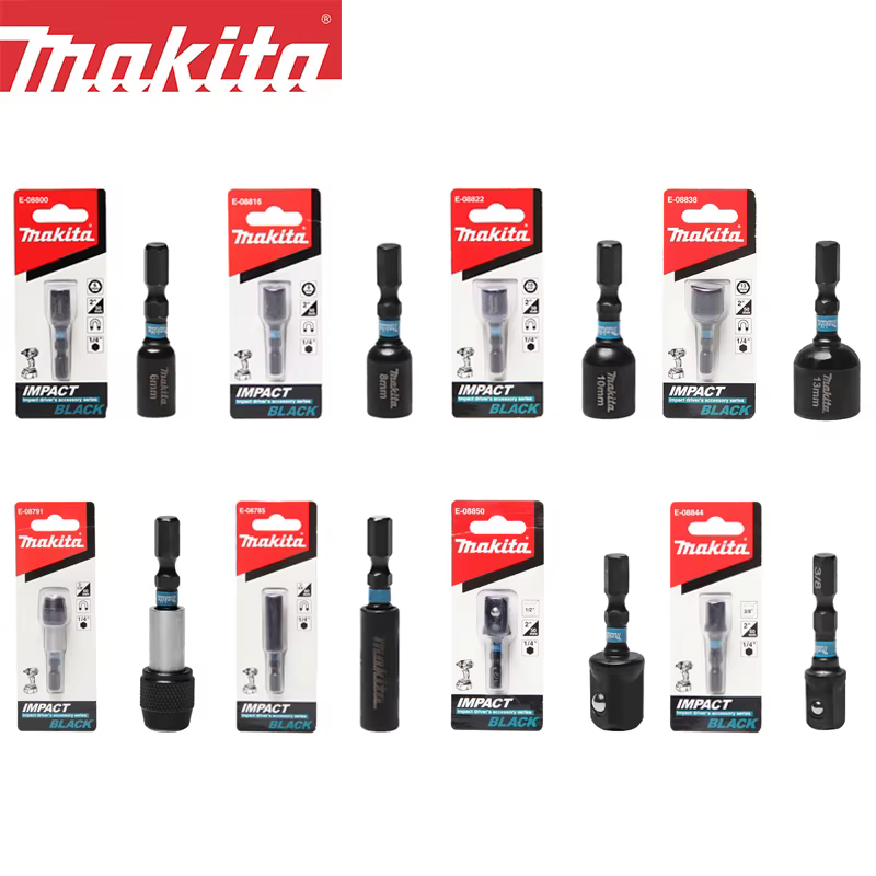 Makita-Perceuse à percussion noire