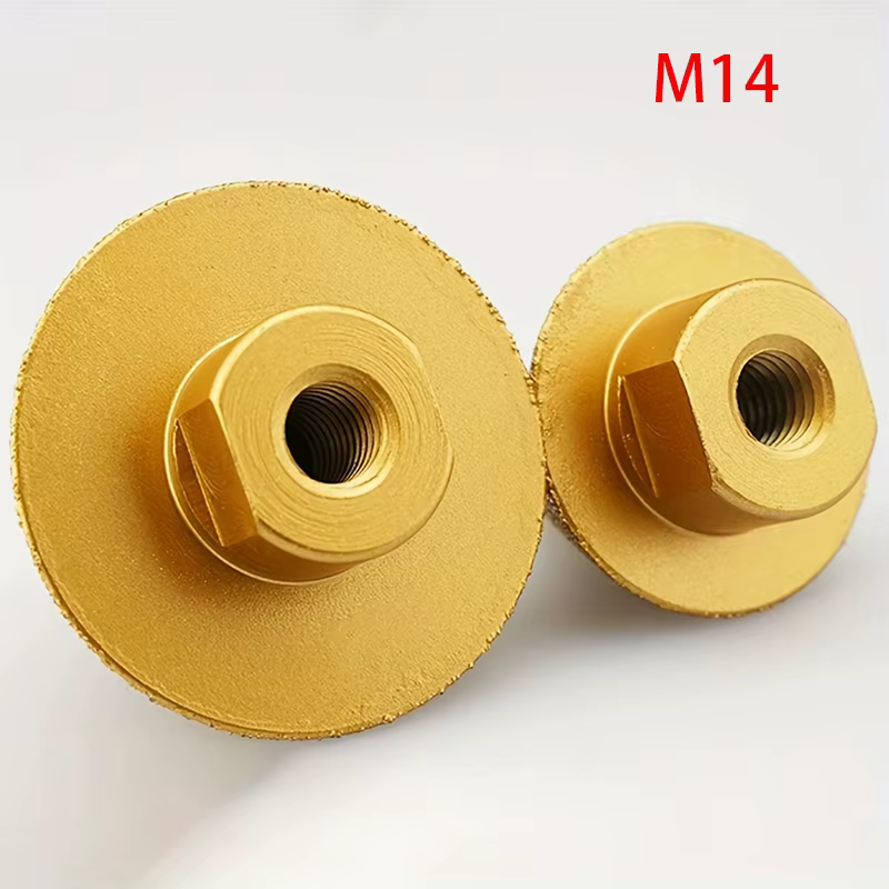 M14 diamant chanfreinage foret conique gravure roue de polissage diamant conique fraise adaptée à la pierre, céramique Ti