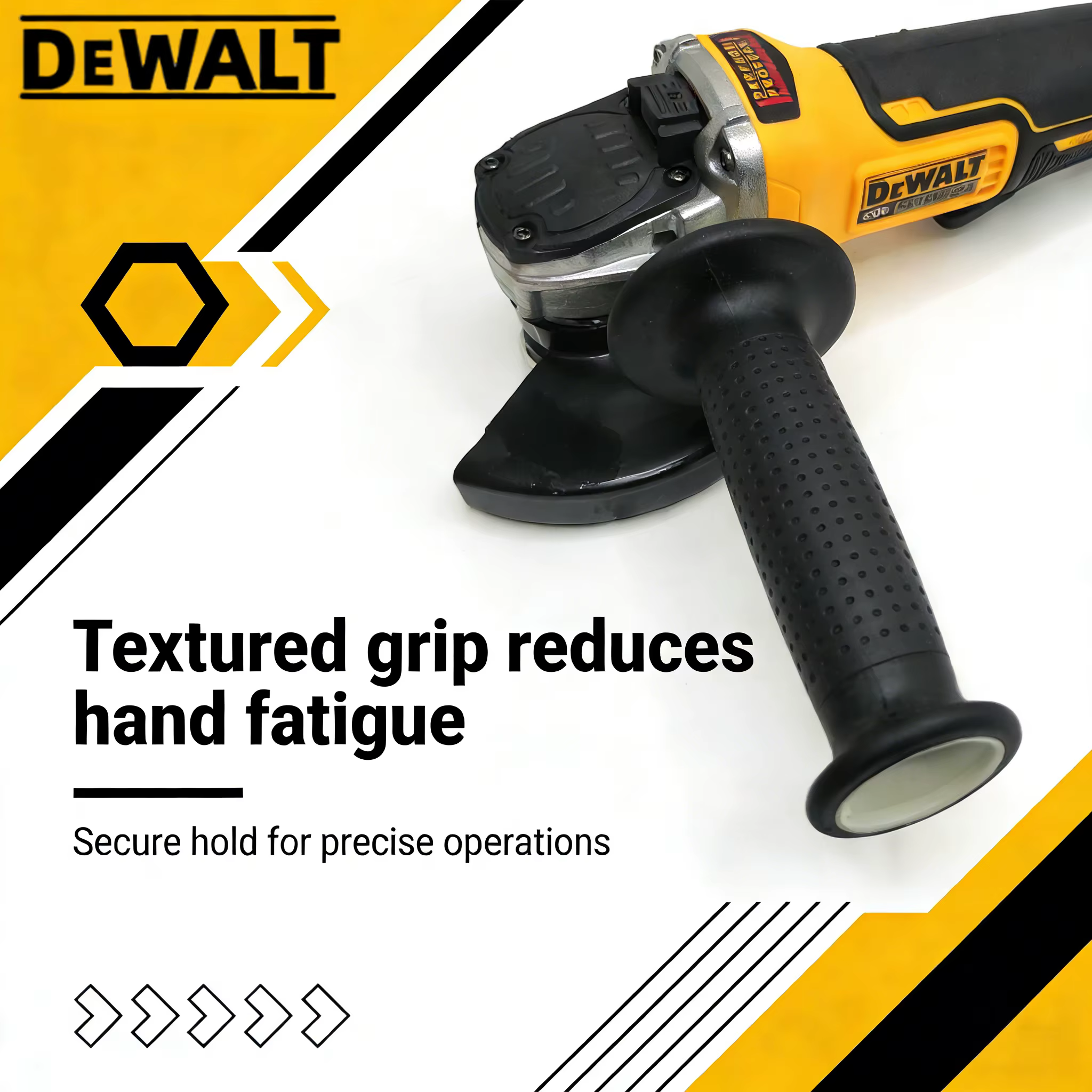 Meuleuse d'angle sans fil Dewalt DCG406 : 125/100MM