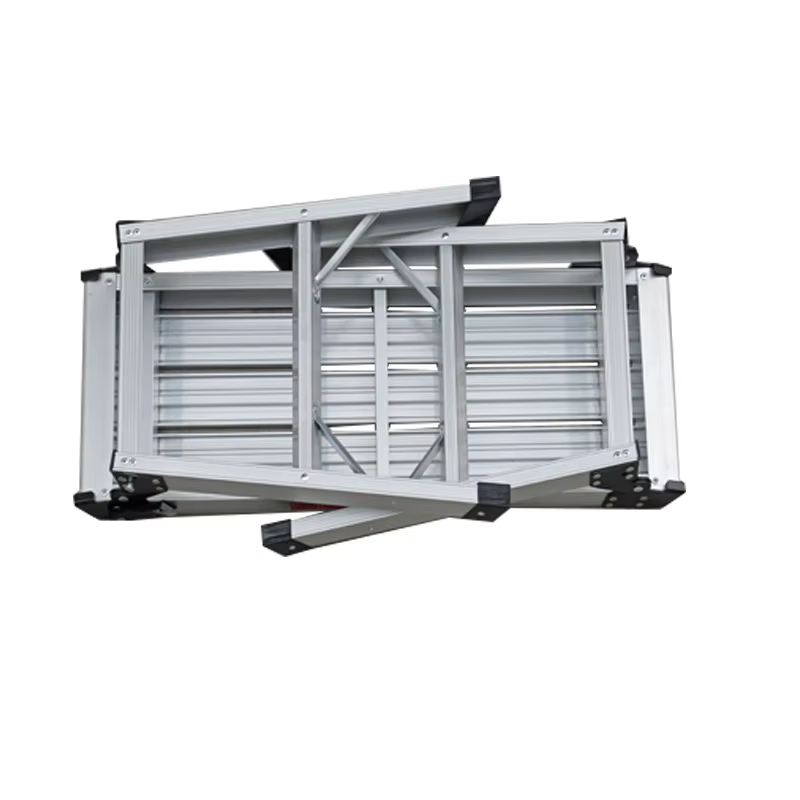 Échelle pliante légère en alliage d'aluminium