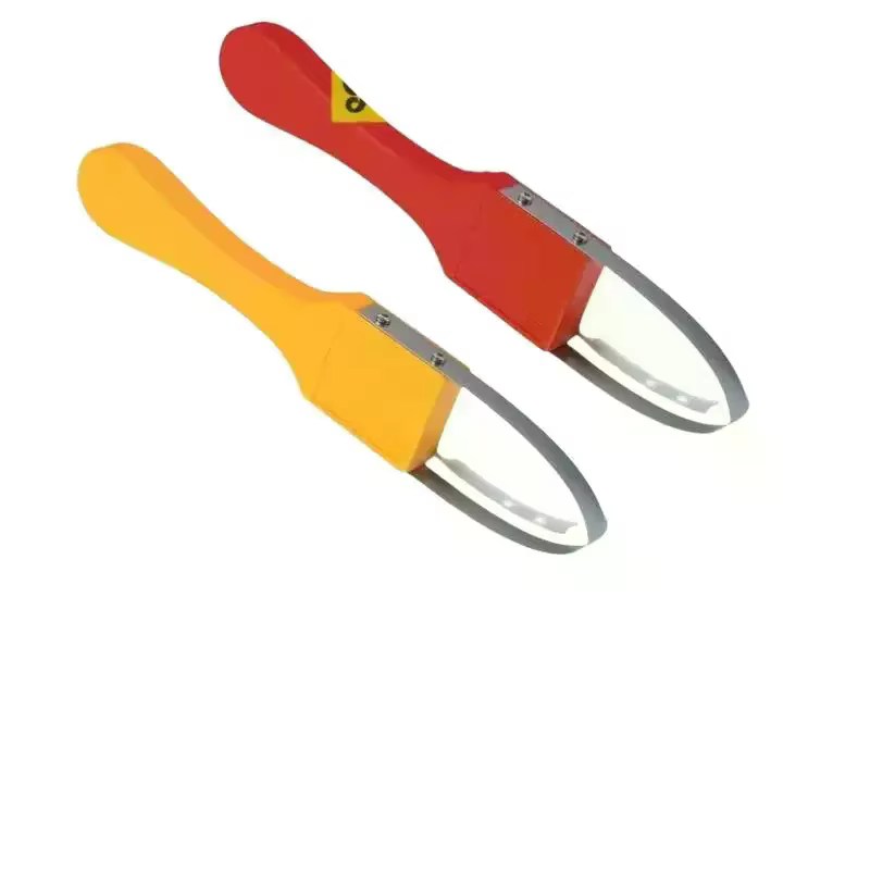 Outil de désherbage manuel à boucle en fer pour jardin - Conception à boucle en fer avec lames aiguisées - Outil de désherbage et de desserrage manuel