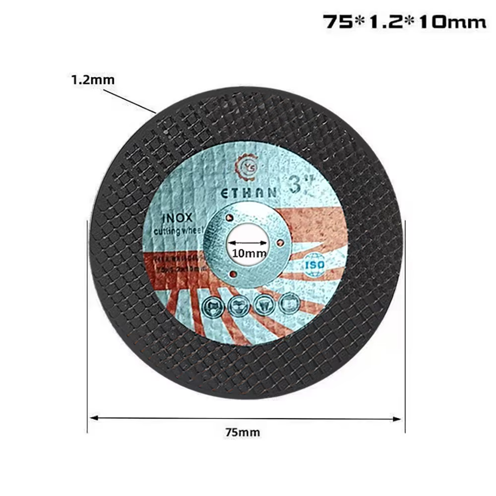 Disques de découpe en métal de 3 pouces (75 mm) pour mini-meuleuse