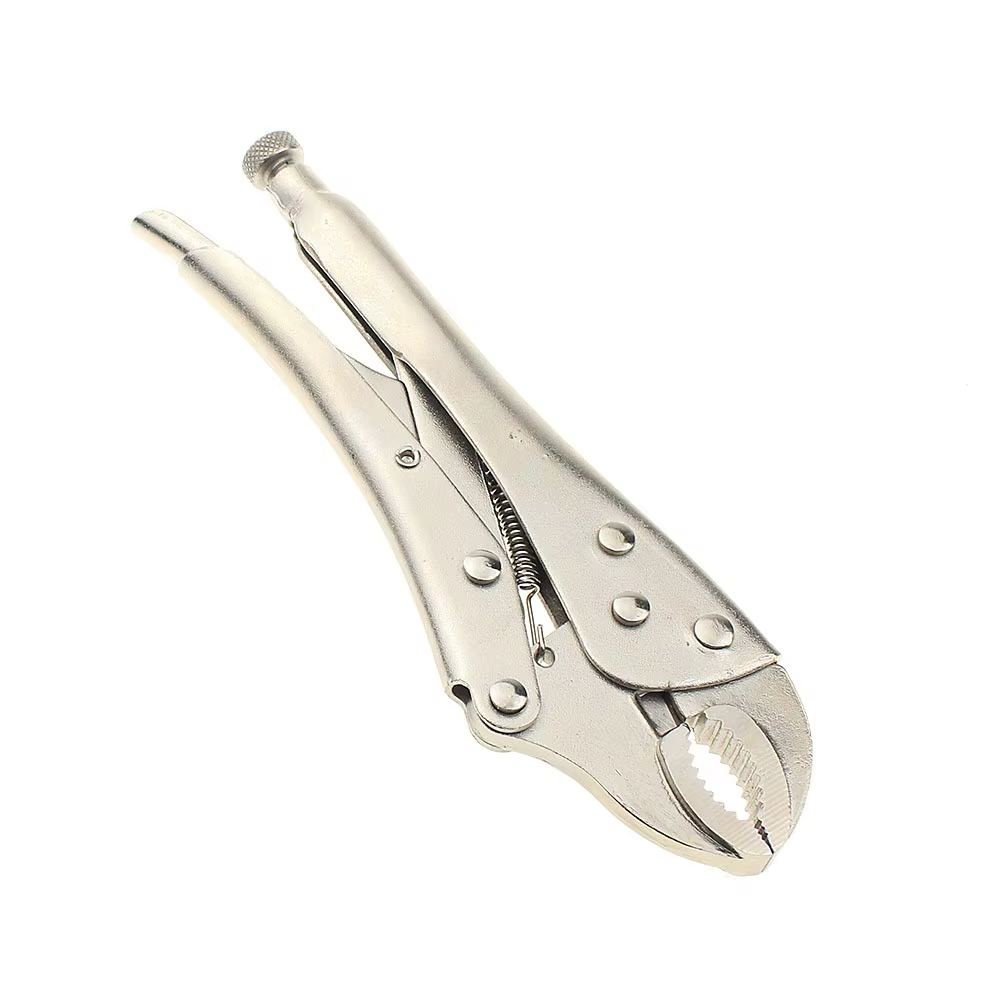 7 "10" pouces verrouillage rond bouche plate mâchoire droite pince multi-outils outils à main