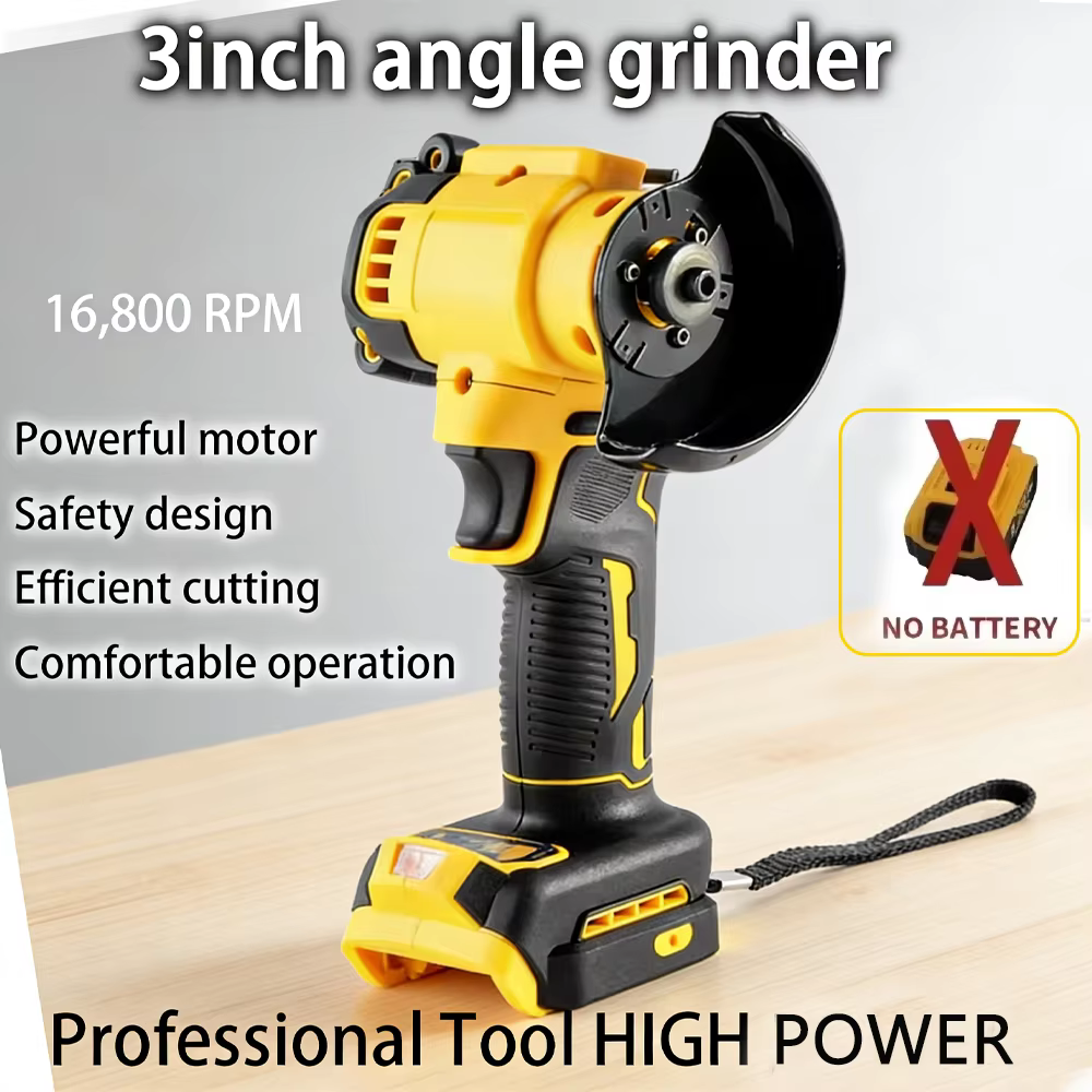 Mini-meuleuse d'angle sans fil 18V 3 pouces