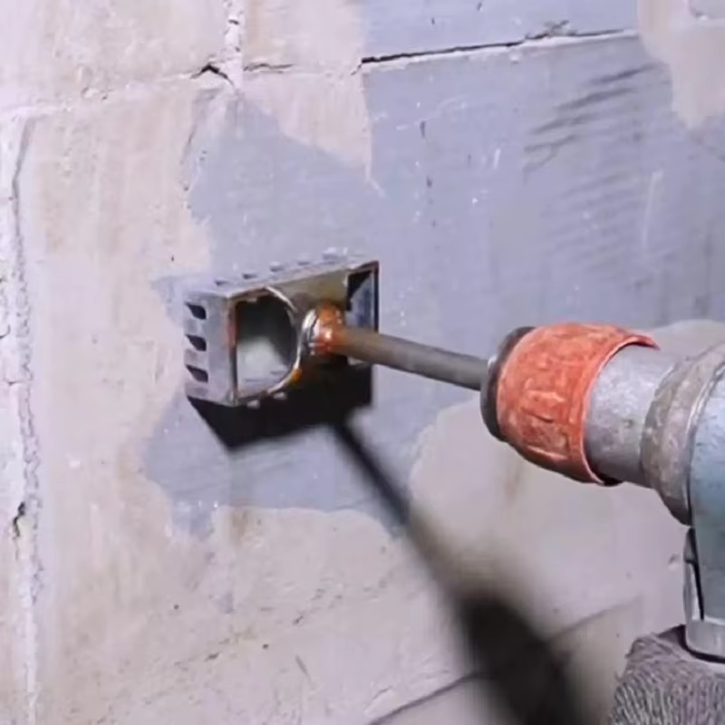 Coupe-trou carré créatif pour boîte électrique