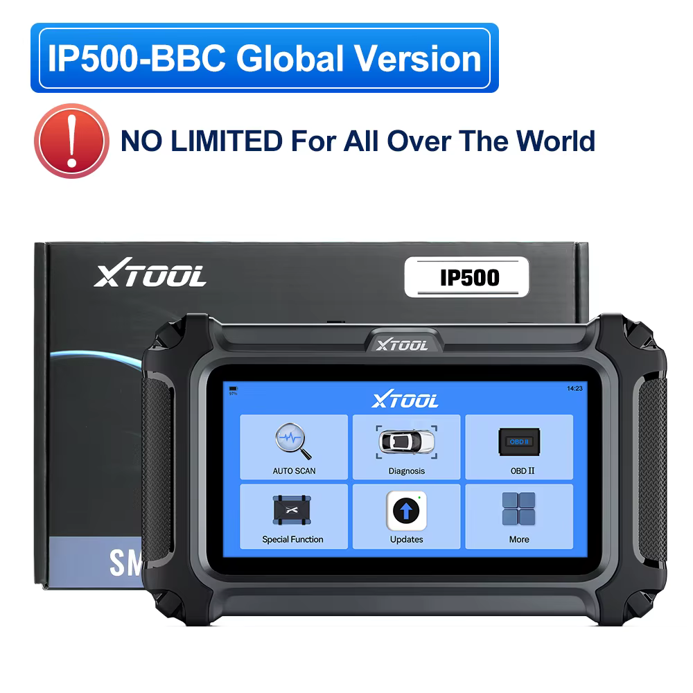 Scanner OBD2 XTOOL IP500 pour véhicules GM, outils de diagnostic, scanner automobile bidirectionnel, tous services gratuits, mise à jour CAN FD gratuite