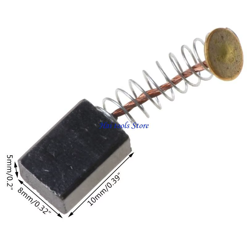 X37E 2 pièces perceuse électrique brosse en carbone pièce rechange