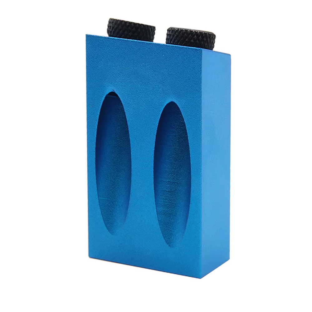 14 pièces 15 ° Localisateur de trous obliques bleu pour le travail du bois