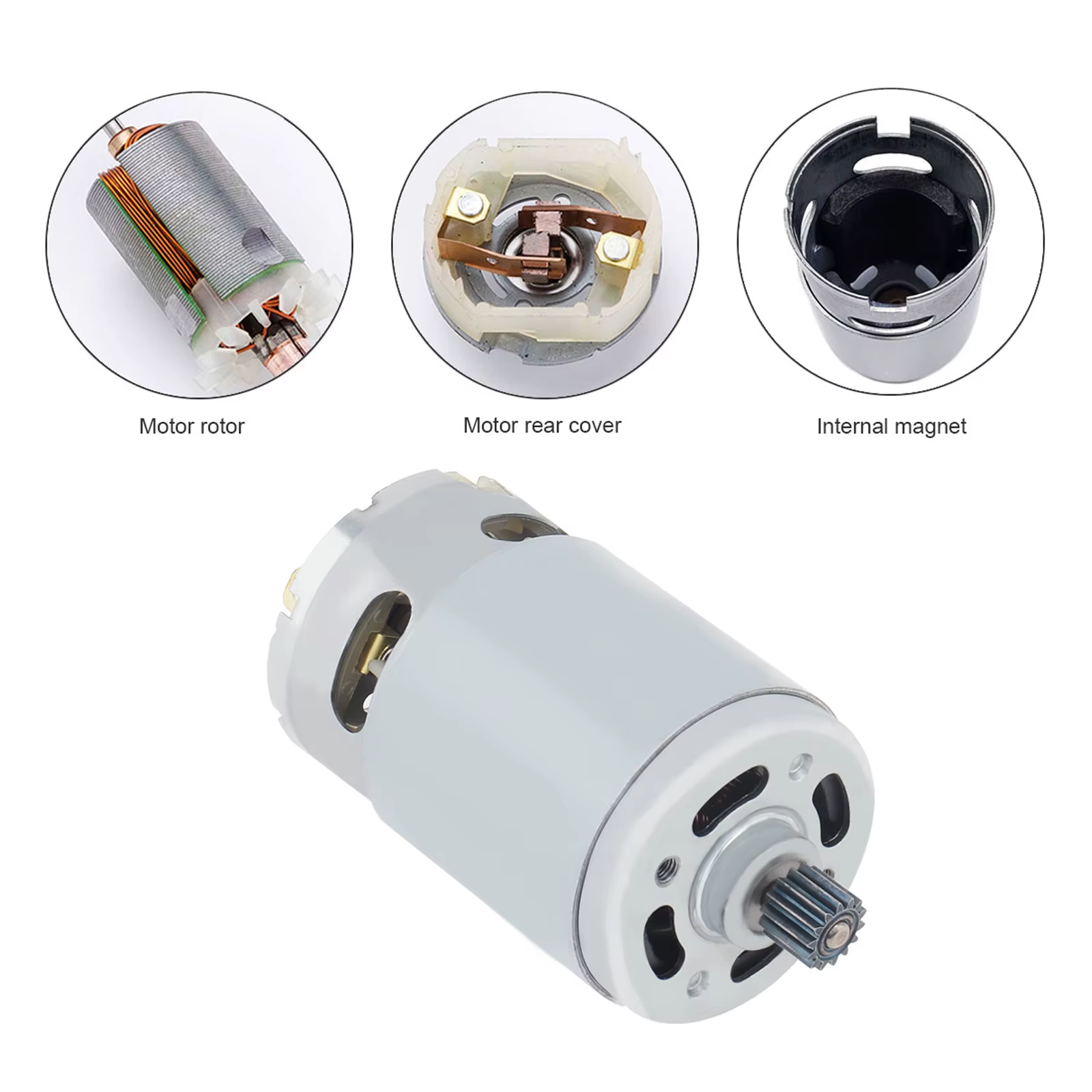 Moteur de scie électrique au lithium 21V