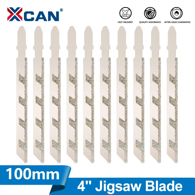XCAN 1pc 4 ''100mm lame de scie sauteuse tige en T