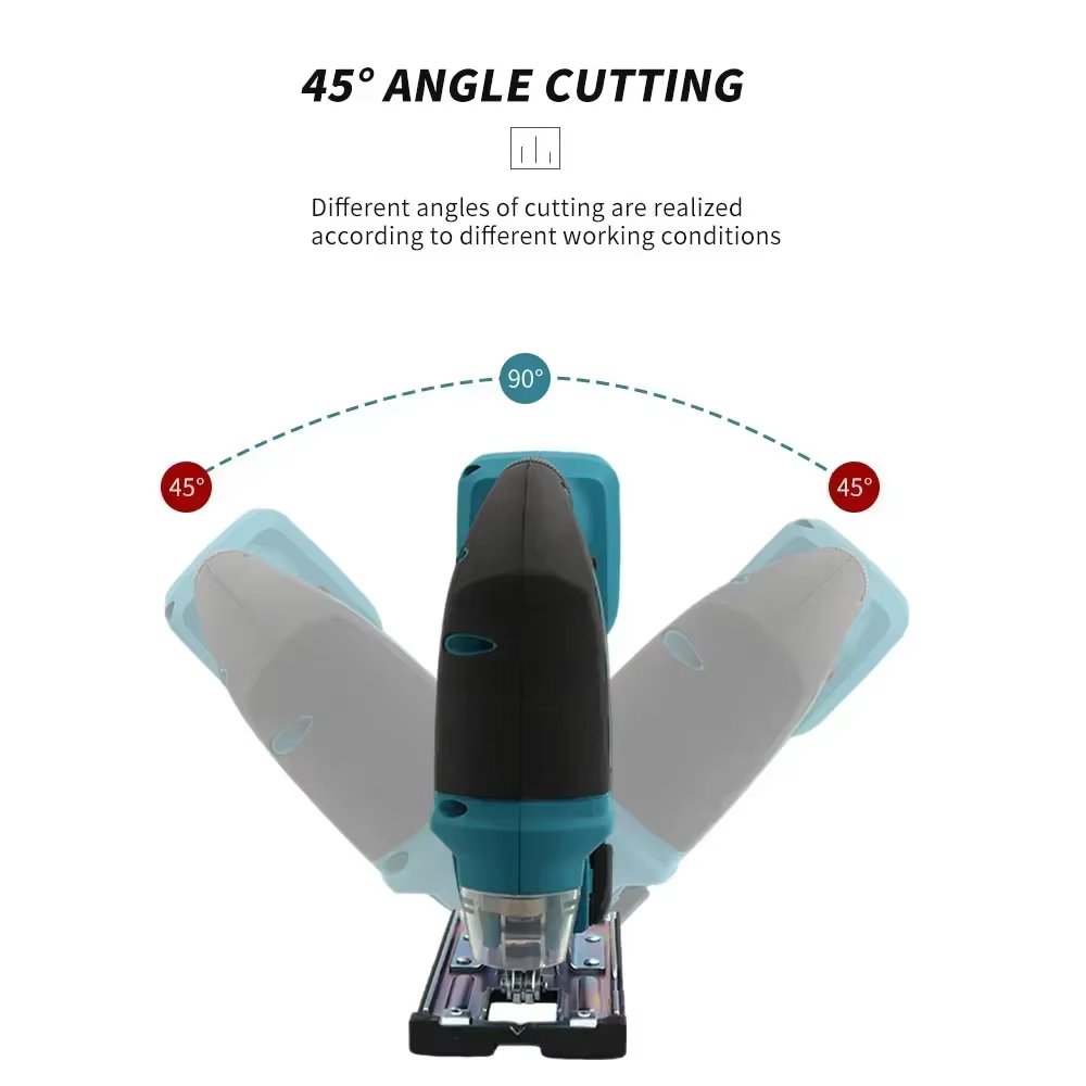 Scie sauteuse électrique sans fil Makita DJV182 340W avec lame de scie