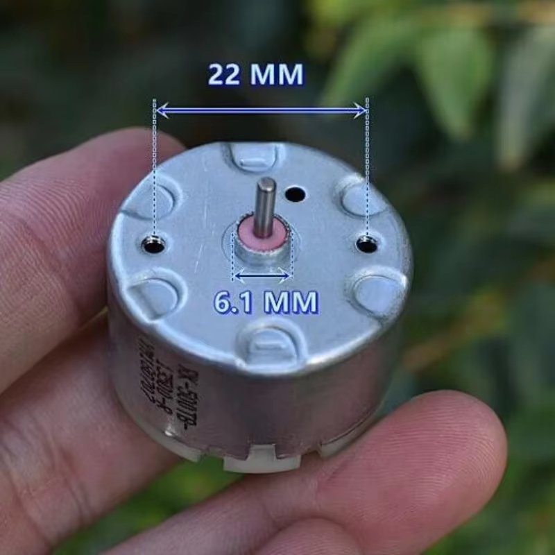 Micro moteur rond à balais de carbone RK-500TB-13500