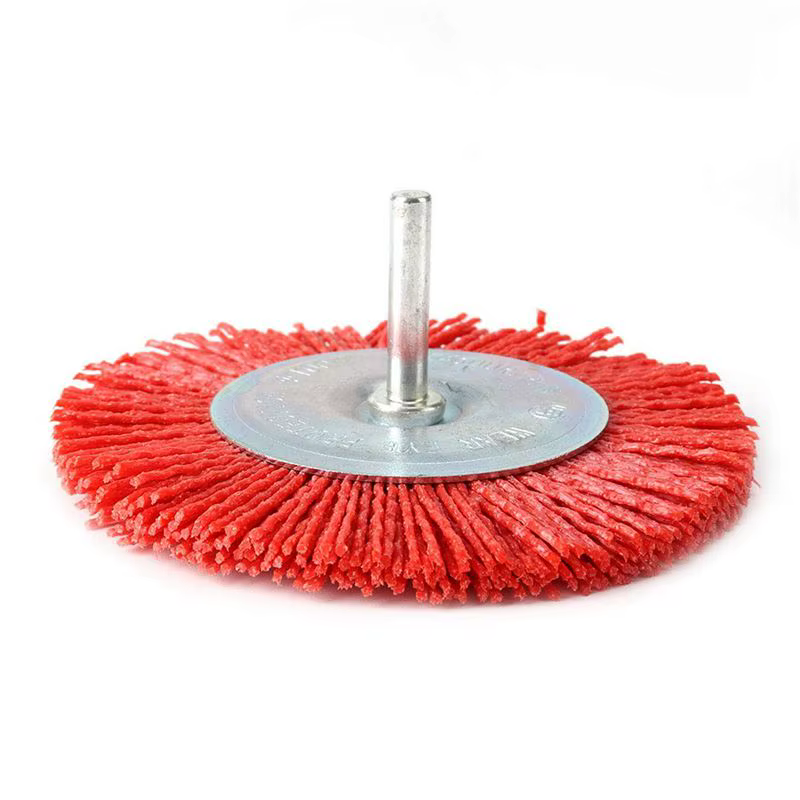 Kit de brosses en nylon abrasives AA81-8 pièces pour outil rotatif avec tige de 1/4 pouce