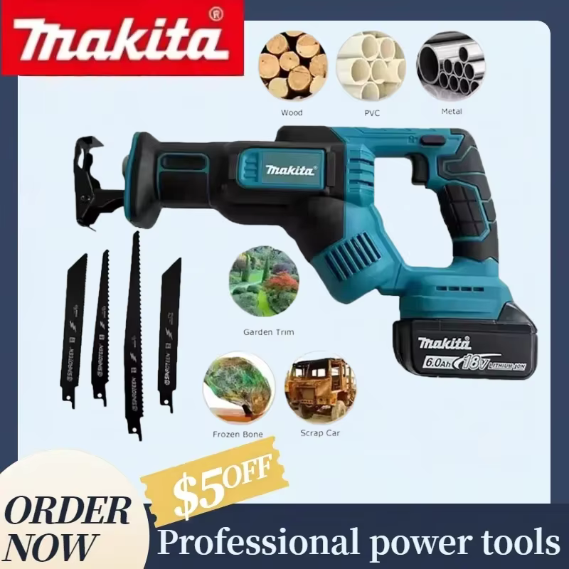 Scie sauteuse sans fil Makita