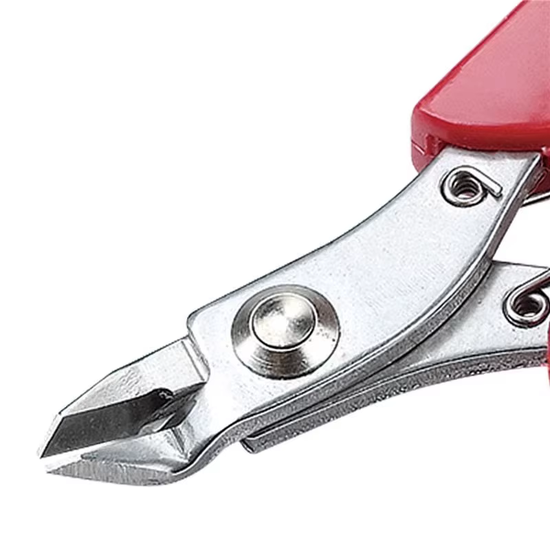 Proskit 1PK-396A/1PK-396B pince antidérapante de précision en acier inoxydable avec poignée rouge électronique bricolage outils à main de réparation domestique
