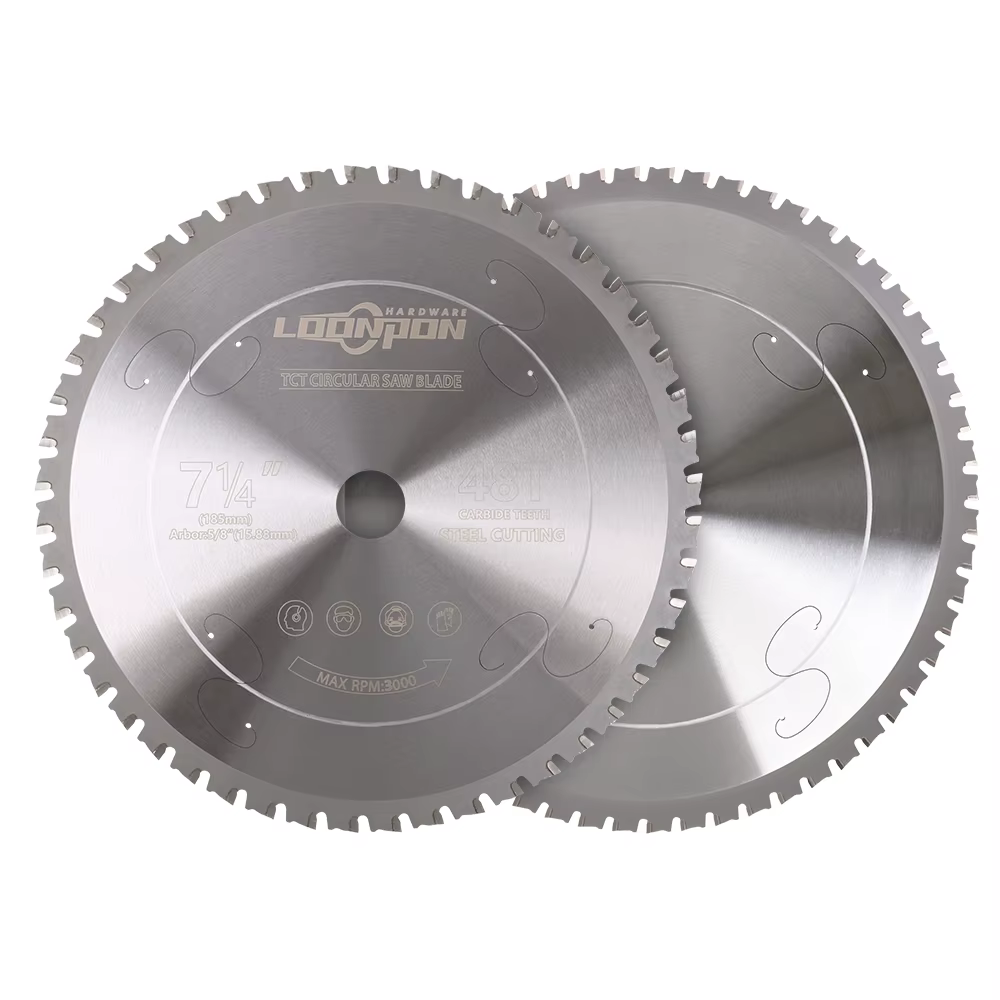 Lame de coupe en métal 185mm/7 pouces 36T/48T