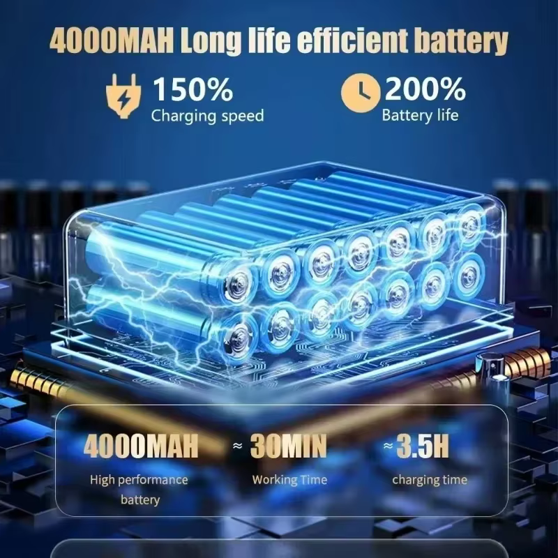 CENRR 98000PA puissant Mini aspirateur de voiture sans fil nettoyeur