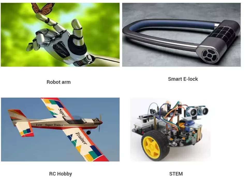 Feetech-Mini servomoteur RC FT90M, angle de résistance à 180 °, couple de 2kg, micro robot, retour pour rideau automatique, verrouillage intelligent, avion