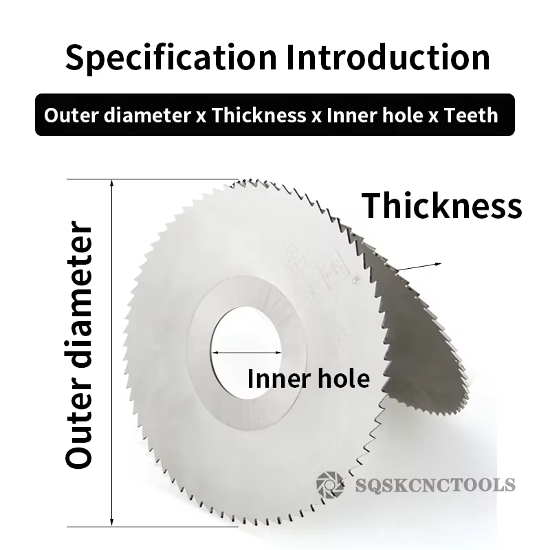 SLUGB SIQIC HSS lame de scie circulaire 40mm/50mm/60mm/63mm/75mm/80mm/100mm